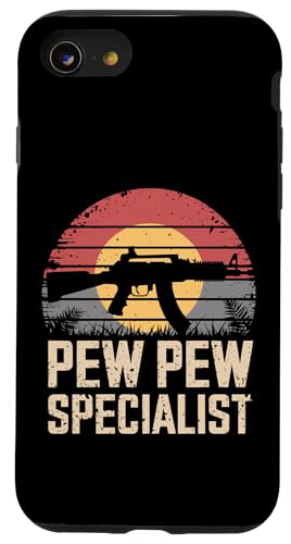 Airsoft Funny MilSim Paintball Taktische Ausrüstung Softair Hülle für iPhone SE (2020) / 7 / 8 von Airsoft Squad Tees for Airsoft Enthusiasts Softair