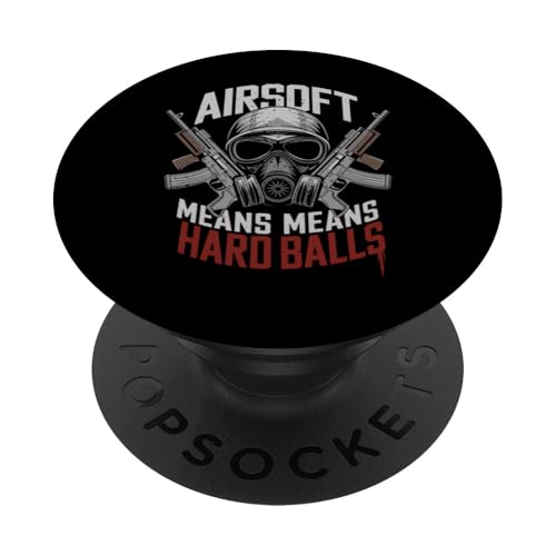 Airsoft Funny MilSim Paintball Taktische Ausrüstung Softair PopSockets Klebender PopGrip von Airsoft Squad Tees for Airsoft Enthusiasts Softair