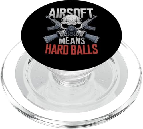 Airsoft Funny MilSim Paintball Taktische Ausrüstung Softair PopSockets PopGrip für MagSafe von Airsoft Squad Tees for Airsoft Enthusiasts Softair