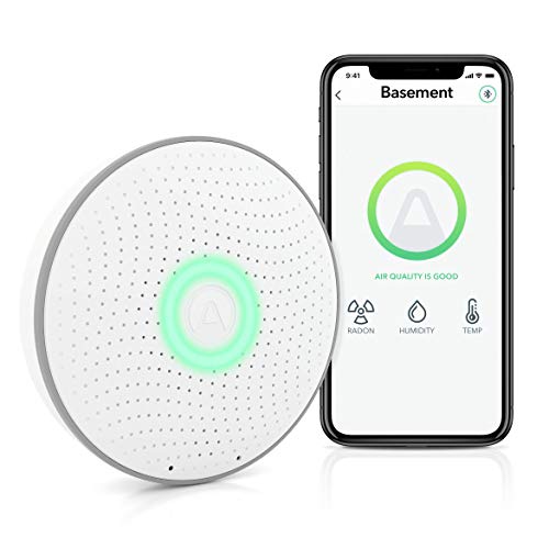 Airthings Wave Radon Smart Radon Detektor mit gratis App, batteriebetrieben, keine Laborgebühren einfach zu bedienen Airthings Wave Radon Smart Radon Detektor mit gratis App, batteriebetrieben, keine Laborgebühren einfach zu bedienen von Airthings