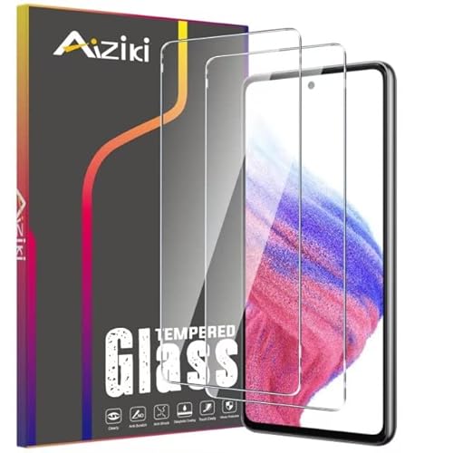 Aiziki [2 Stück Schutzfolie für Motorola Moto G45 Panzerglas [Unzerbrechlich TOP 9H Schutz] [Full Screen] Panzer Schutz Glas für Motorola Moto G45 HD Displayschutzfolie von Aiziki