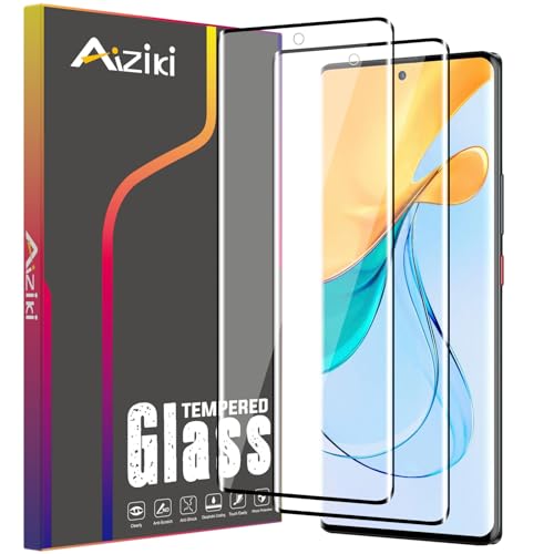 Aiziki [2 Stück Schutzfolie für ZTE Blade V50 Panzerglas [Unzerbrechlich TOP 9H Schutz] [Full Screen] Panzer Schutz Glas für ZTE Blade V50 HD Displayschutzfolie von Aiziki