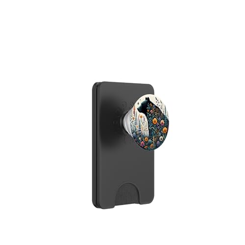 Bär Blumen Blume PopSockets PopWallet für MagSafe von Aj Grips