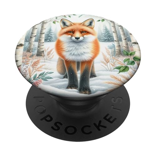 Fuchs PopSockets Klebender PopGrip von Aj Grips