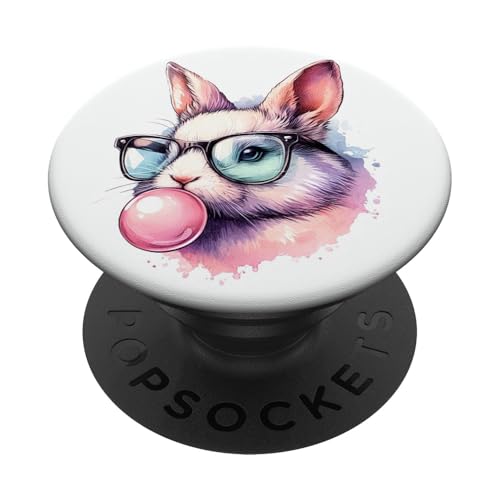 Hase Kaninchen Kaugummi PopSockets Klebender PopGrip von Aj Grips