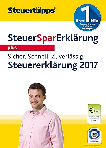 SteuerSparErklärung 2018 plus (für Steuerjahr 2017) [Download] von Akademische Arbeitsgemeinschaft
