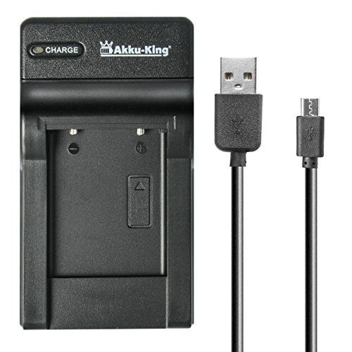 USB-Akku-Ladegerät kompatibel mit Samsung IA-BP210E von Akku-King