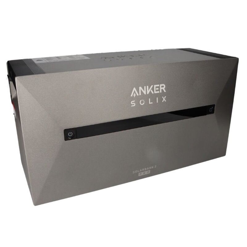 B-Ware Anker Solix Solarbank 2 E1600 Pro Balkonkraftwerk-Speicher LiFePO4 Akku 1600Wh von Akkuman