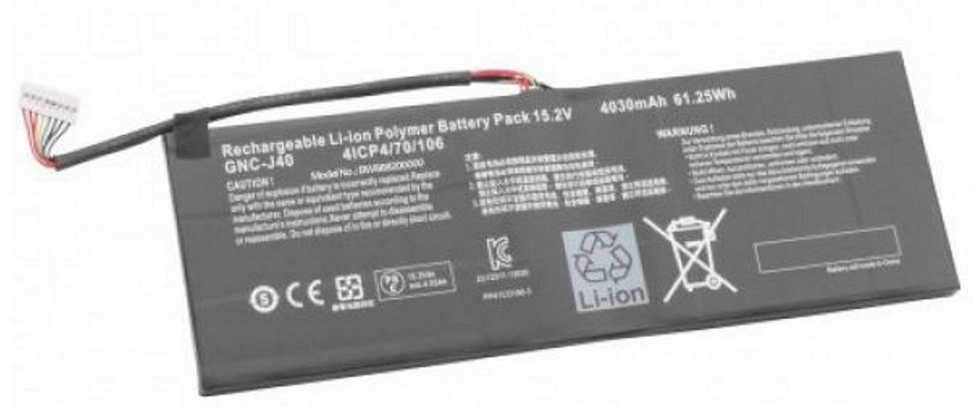 Akkuversum Akku kompatibel mit Gigabyte P34K v7 Akku Akku 4030 mAh (15,2 V) von Akkuversum