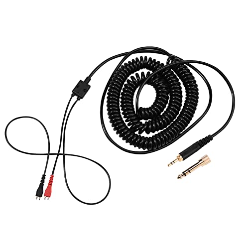 Akozon Hd 25 Cavo, für HD25/ 560/540/ Kabel 480/430 Kopfhörer Ohrhörer Ersatzfederspiralkabel Akozon Hd 25 Cavo, für HD25/ 560/540/ Kabel 480/430 Kopfhörer Ohrhörer Ersatzfederspiralkabel von Akozon