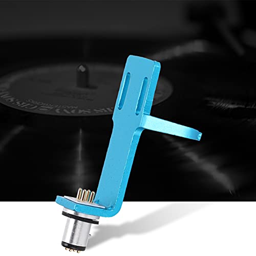 Akozon Plattenspieler-Phonograph-Headshell High-End-Phono-Cartridge-Headshell-Plattenspieler-Kit Schwarz Professionelles Zubehör (BLUE) von Akozon