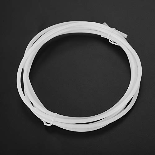 Akozon Teflonschlauch PTFE Weißer Bowdenzug für 1 75 Filament 2 0 Mm Innendurchmesser 4 0 Mm 1 5 2 M 3D-Druck-Außendurchmesser für Drucker 1 5 Drucker 1 5 M (2M) von Akozon
