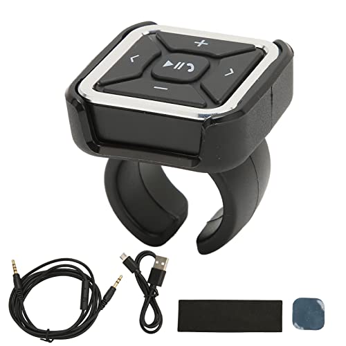 Bluetooth-Medientaste, Sound-Adapter, Schalterkabel, Arctis 5 Wireless Audio Video, Zubehör, Haupt-Headset-Paket, Lenkrad-Fernbedienung, Empfänger für Fahrrad, Motorrad, Auto von Akozon