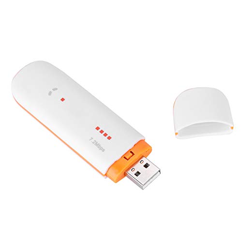 Dongle WiFi Pay, 3G-Netzwerkkarte USB-Dongle UMTS:B1 Go 4g Internet WiFi White As You SIM Card Does Not Support von Akozon