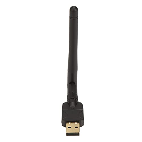 Tragbarer Bluetooth 5.1-Adapter mit Großer Reichweite, Stereo-Distanz-USB-Funkempfänger, Sound-Dongle für Windows 7 8 8.1 10 Computer mit Antenne, Maus, Tastatur, Lautsprechern, von Akozon