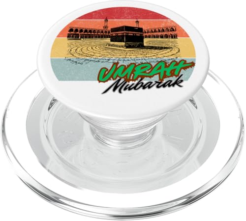 Umrah Mubarak Al-Kabah Design Islam Hadsch Pilger Muslim Geschenk PopSockets PopGrip für MagSafe von Al-Ameen Muslim Gift