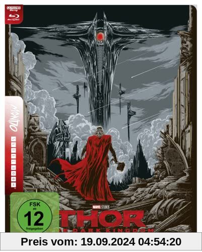 Thor - The Dark Kingdom (4K Ultra-HD) (+ Blu-ray 2D) - 4K Mondo Edition - Steelbook von Alan Taylor