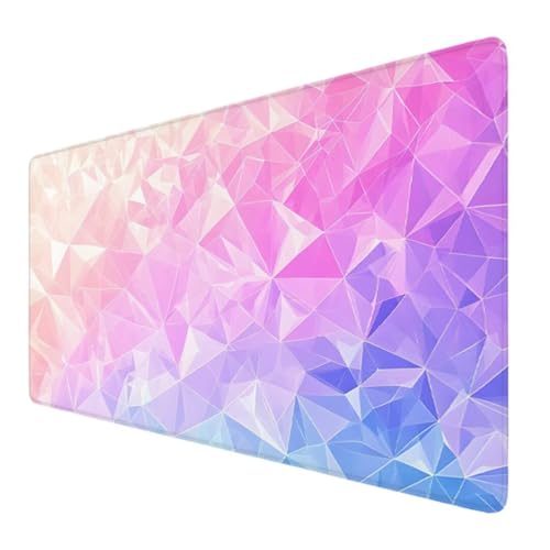 Traum Mauspad XXL 500x250x3mm, Groß Gaming Mauspad Rosa Wetterfest Anti-Rutsch Schreibtisch Mouse Pad verbessert Präzision und Geschwindigkeit, Gaming Zubehör für Home Zimmer Deko Geschenk VO-763 von Alaoan