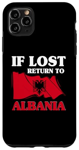 Hülle für iPhone 11 Pro Max Albanien-Flagge von Albanian Gifts for Men Women