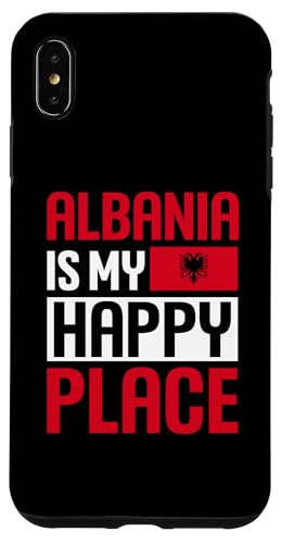 Hülle für iPhone XS Max Albanien-Flagge von Albanian Gifts for Men Women