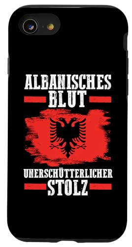 Hülle für iPhone SE (2020) / 7 / 8 Albaner Albanisch Albanien von Albanien Albanisches Geschenk