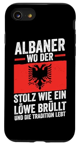 Hülle für iPhone SE (2020) / 7 / 8 Albaner Albanisch Albanien von Albanien Albanisches Geschenk