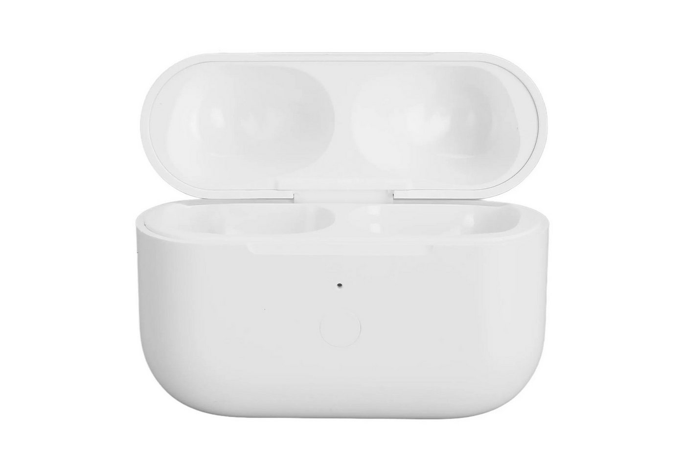 Albyco Ladecase für Apple Airpods Pro 1/2, weiß, QI-Ladestandard, Ersatzcase Bluetooth-Kopfhörer (Qi-Standard, lädt AirPods 5x auf) von Albyco