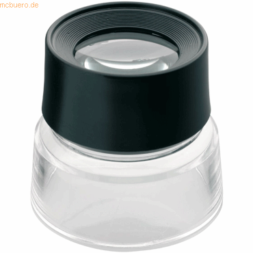 Alco Standlupe Kunststoff 10-fach schwarz von Alco