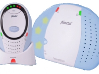 Alecto DBX-85 ECO, DECT-Babyfon, 1 Kanäle, Blau, Weiß, Digital, 24 h, 300 m von Alecto