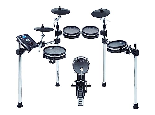 Alesis Command Mesh Kit - 8-teiliges Mesh-E-Drum-Set mit mehr als 600 elektronischen / akustischen Drum-Kits und Drum-Lektionen von Melodics von Alesis