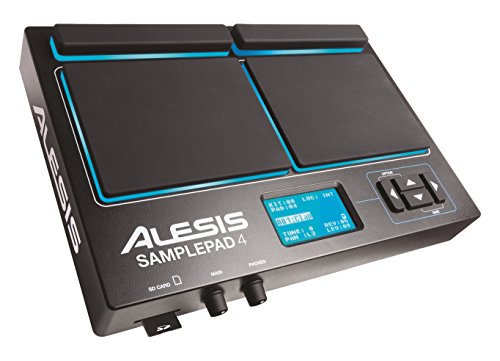 Alesis Sample Pad 4 - Kompaktes 4-Pad Percussion- und Sample-Triggering-Instrument von Alesis
