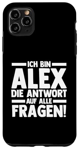Hülle für iPhone 11 Pro Max Alexander Alexandra Alexa Alex von Alex Geschenk