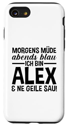 Hülle für iPhone SE (2020) / 7 / 8 Alexander Alexandra Alexa Alex von Alex Geschenk