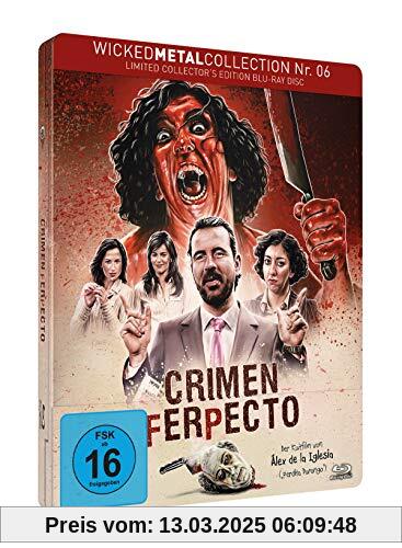 Crimen Ferpecto - Ein ferpektes Verbrechen - Wicked Metal Collection Nr. 06 - Limited Collector's Edition auf 500 Stück mit C-Card - Ungekürzte Fassung [Blu-ray] von Alex De La Iglesia