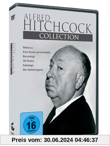 Alfred Hitchcock Collection 6 Filme auf 3 DVD von Alfred Hitchcock