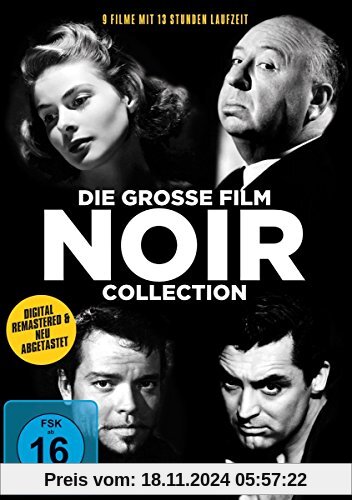 Die große Film Noir Collection [4 DVDs] von Alfred Hitchcock