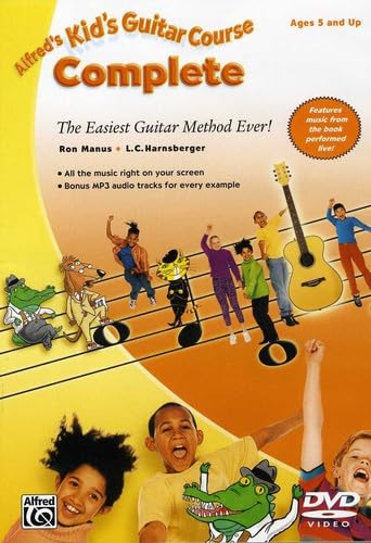 Kid's Guitar Course Complete: The Easiest Guitar Method Ever! (DVD) [UK Import] von Alfred Music