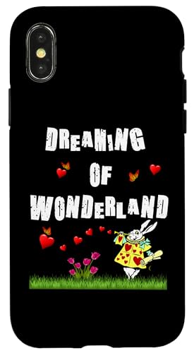 Hülle für iPhone X/XS Alice im Wunderland von Alice in Wonderland Designs.Co