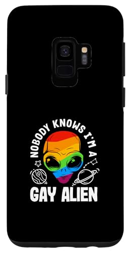 Hülle für Galaxy S9 Niemand weiß, dass ich ein schwuler Alien bin Lustiger LGBTQ-Alien von Alien Aliens UFO Extraterrestrial Apparel & Gifts
