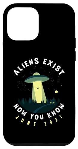 Hülle für iPhone 12 mini Außerirdische existieren Lustiges Alien von Alien Aliens UFO Extraterrestrial Apparel & Gifts