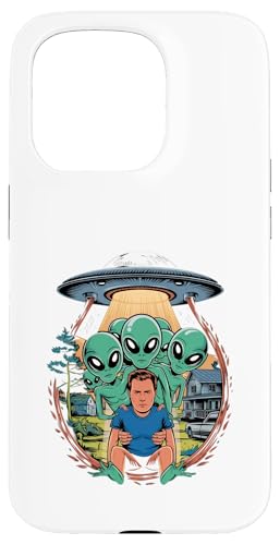 Hülle für iPhone 15 Pro Alien Entführung Ufo von Alien Designs