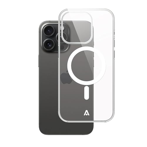 Alkaya iPhone 16, iPhone 16 Pro, iPhone 16 Pro Max, iPhone 16 Plus Schutzhülle, Handyhülle, Silikonhülle Transparent (iPhone 16 Pro) von Alkaya