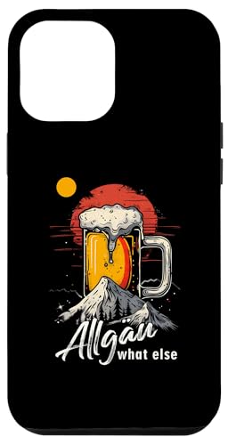 Hülle für iPhone 12 Pro Max Allgäu Allgäuerin Allgäuer Souvenir Allgäuer Enzian Bier von Allgäu Alpen Vintage Kuh Bayern Fun Motive