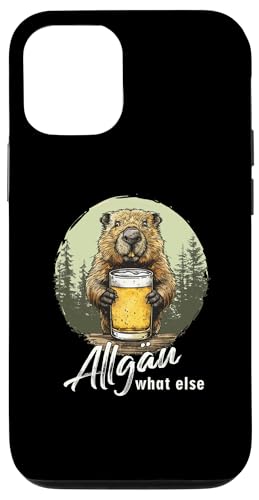 Hülle für iPhone 13 Allgäu Allgäuerin Allgäuer Souvenir Allgäuer Enzian Bier von Allgäu Alpen Vintage Kuh Bayern Fun Motive