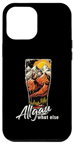 Hülle für iPhone 14 Pro Max Allgäu Allgäuerin Allgäuer Souvenir Allgäu What Else Bier von Allgäu Alpen Vintage Kuh Bayern Fun Motive