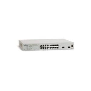 Allied Telesis AT GS950/16 WebSmart Switch - Switch - verwaltet - 16 x 10/100/1000 + 2 x SFP - Desktop von Allied Telesis