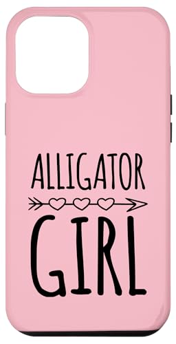 Hülle für iPhone 13 Pro Max Alligator Girl Alligator mit Herzpfeil im böhmischen Stil von Alligator Theme Birthday Party Supply Essentials