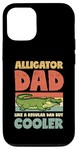 Hülle für iPhone 14 Pro Alligator Dad wie ein normaler Vater, aber cooler Vatertag von Alligator Theme Birthday Party Supply Essentials