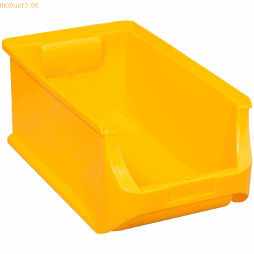 Allit Sichtlagerbox ProfiPlus Gr. 4 BxTxH 20,5x35,5x15cm gelb von Allit
