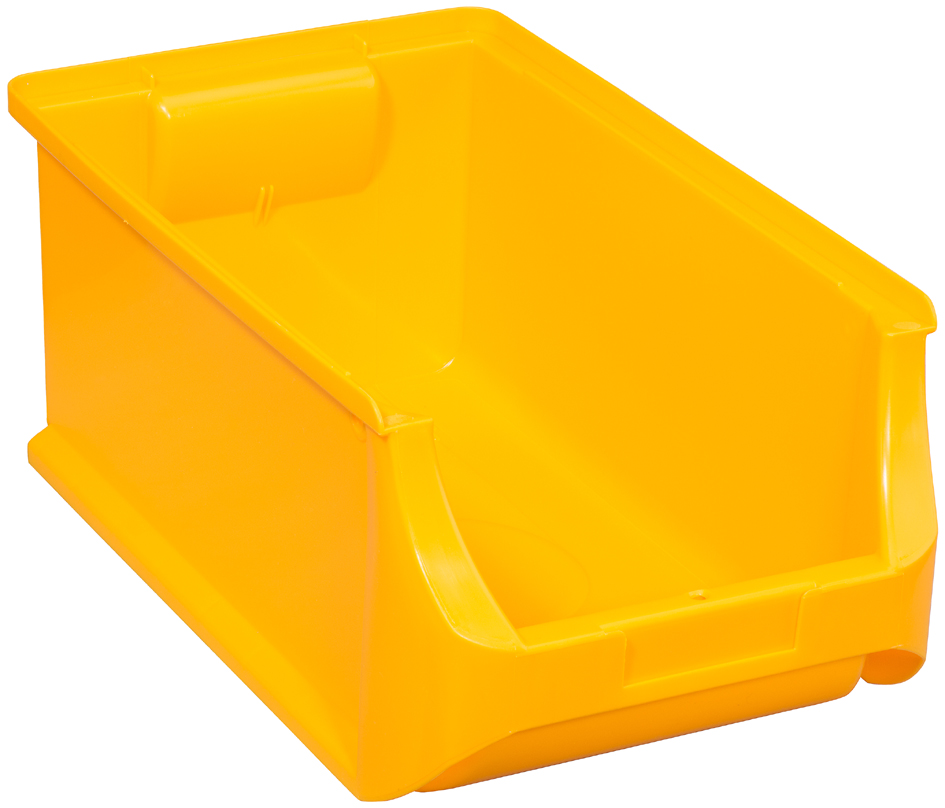 allit Sichtlagerkasten ProfiPlus Box 4, aus PP, gelb von Allit